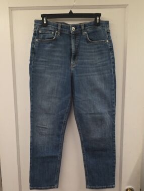 rag & bone Nina High-Rise Cigarette Jeans Jasper Wash Size 29